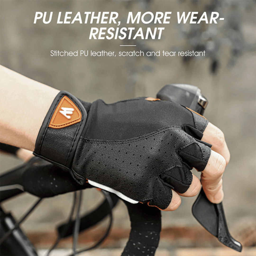 Shock Absorption Half Finger Gloves